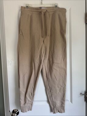 Old Navy Tan Drawstring Joggers